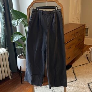 Madewell super wide leg jeans